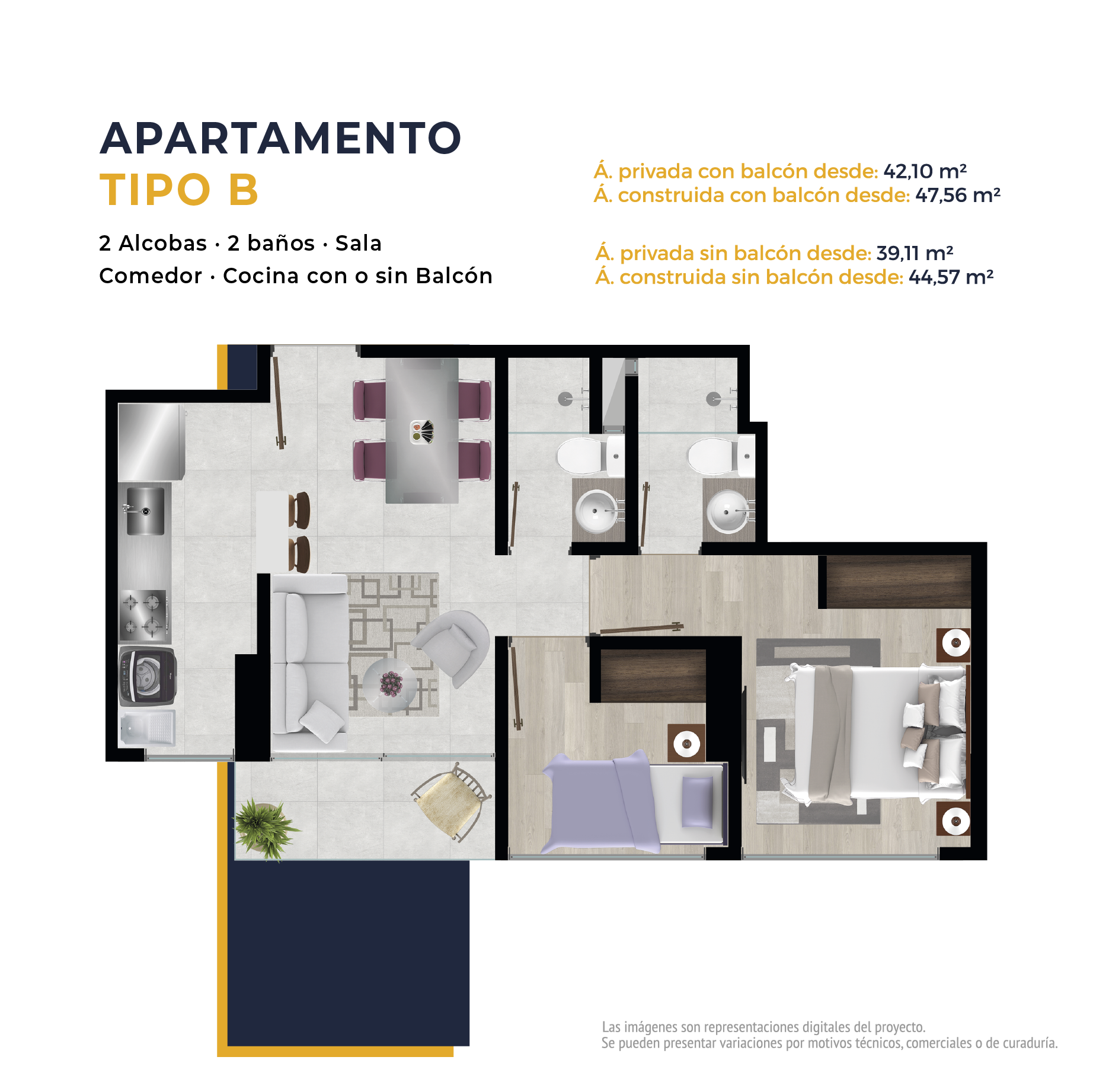 Apartamento tipo B